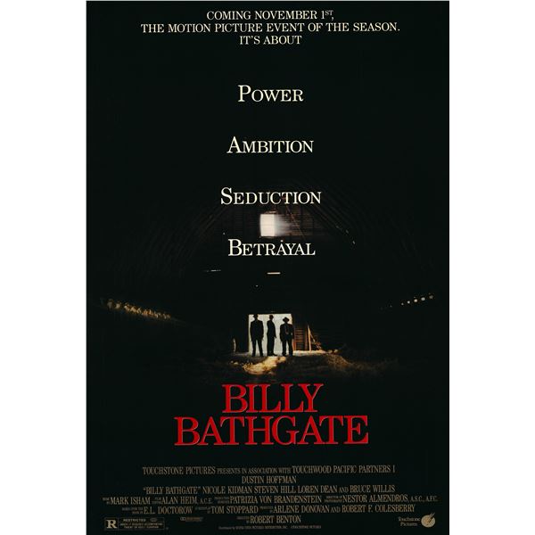 Billy Bathgate 1991 original one sheet poster