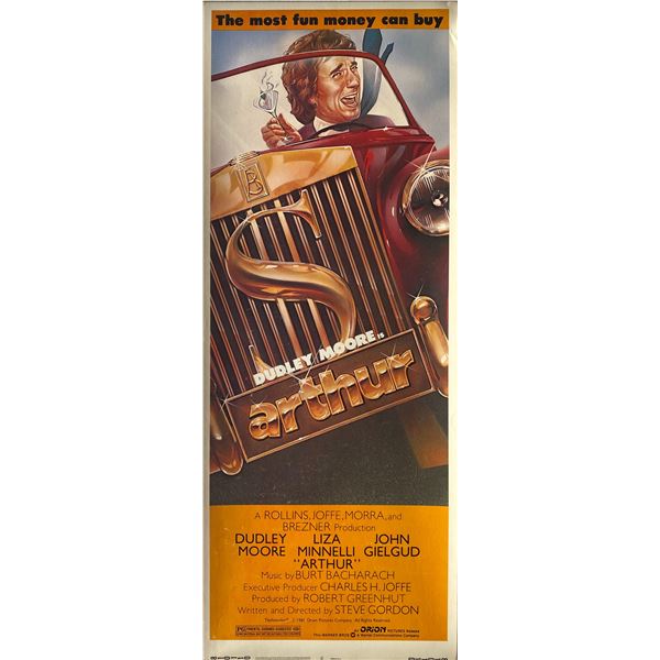 Arthur 1981 original vintage insert card