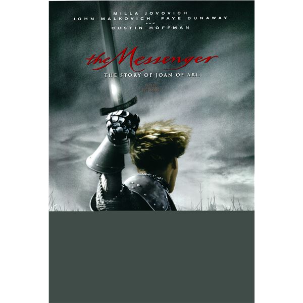 The Messenger: The Story of Joan of Arc 1999 original one sheet poster