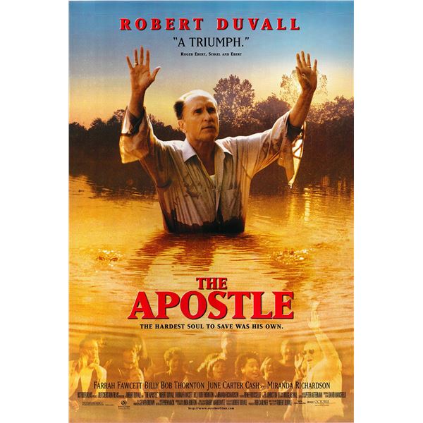 The Apostle 1997 original one sheet movie poster