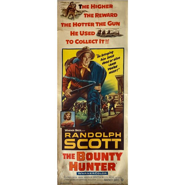 The Bounty Hunter 1954 original vintage insert card