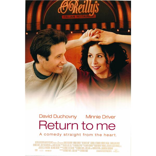 Return to Me 2000 original one sheet movie poster