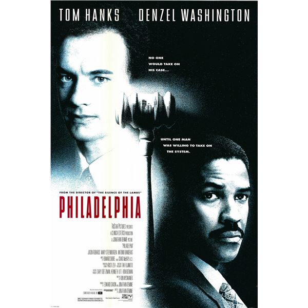 Philidelphia 1993 original movie poster