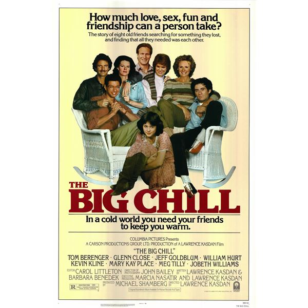 The Big Chill 1983 original vintage movie poster
