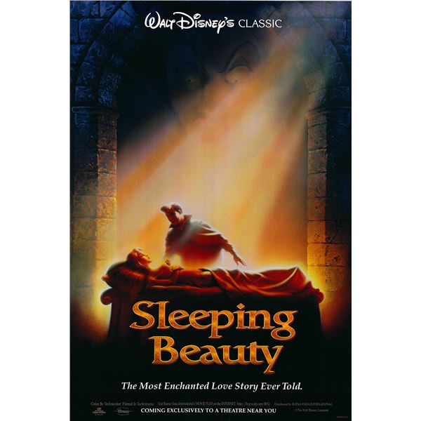 Sleeping Beauty 1997 original advance one sheet movie poster