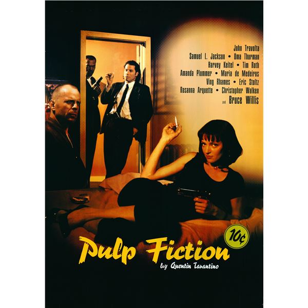 Pulp Fiction 1994 original movie poster