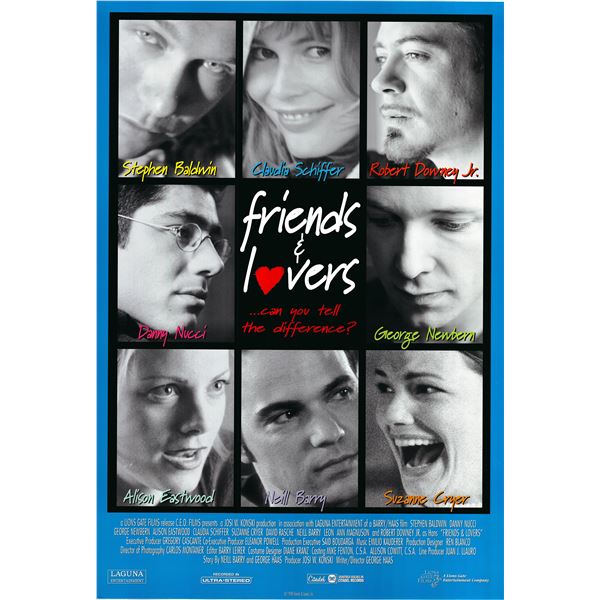 Friends & Lovers 1999 original movie poster