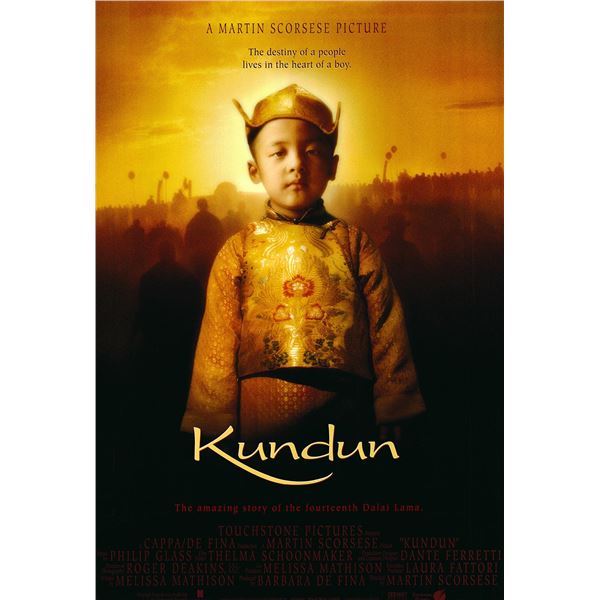 Kundun 1997 original one sheet movie poster