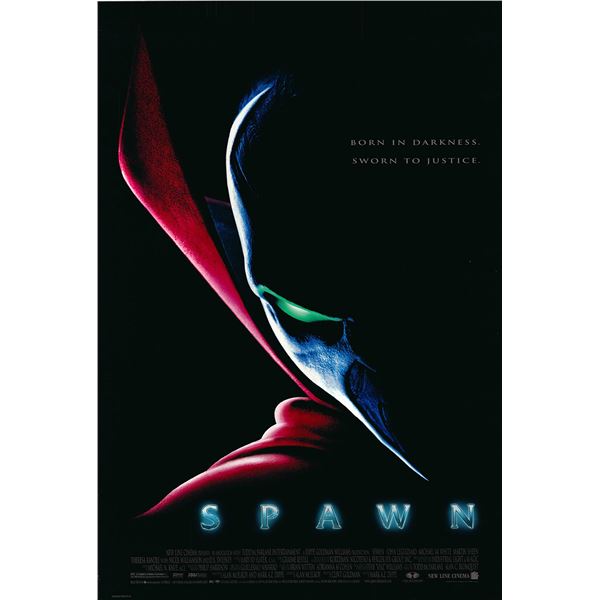 Spawn 1997 original one sheet movie poster