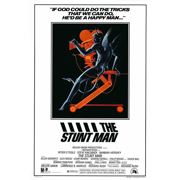 The Stunt Man 1980 original vintage movie poster
