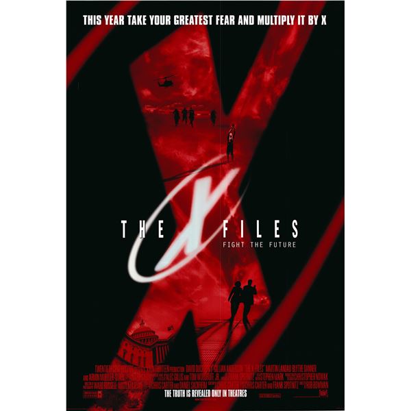 X-Files 1998 original movie poster