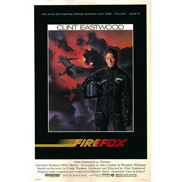 Firefox 1982 original vintage movie poster