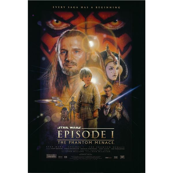 Star Wars: Episode I â€“ The Phantom Menace 1999 original movie poster