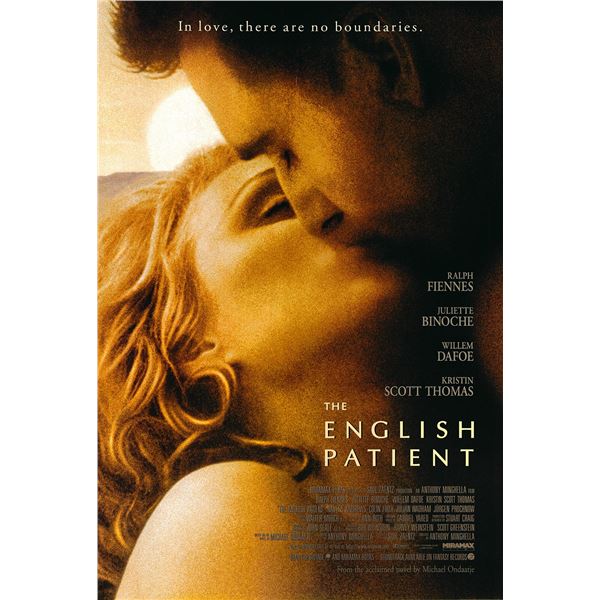 The English Patient 1996 original one sheet movie poster