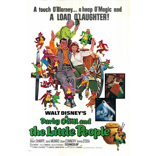 Darby O'Gill and the Little People 1977 original vintage movie poster