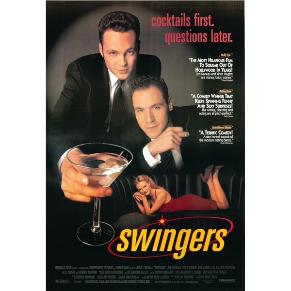Swingers 1996 original vintage movie poster