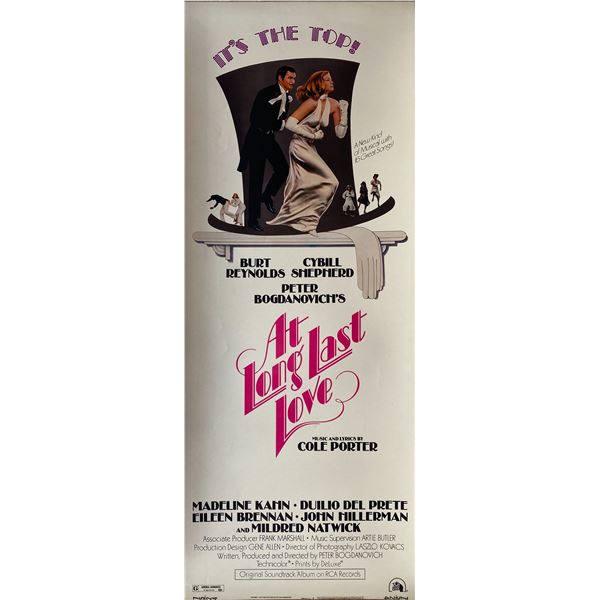 At Long Last Love 1975 original vintage insert card