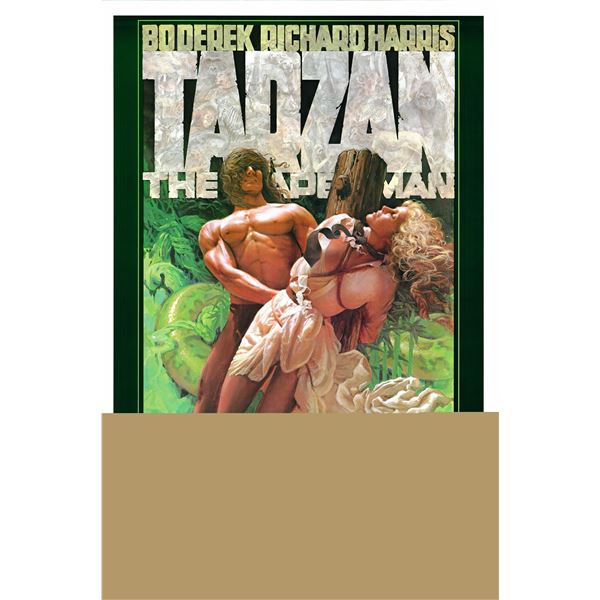 Tarzan, the Ape Man 1981 original vintage one sheet poster