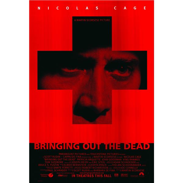 Bringing Out the Dead 1999 original one sheet poster