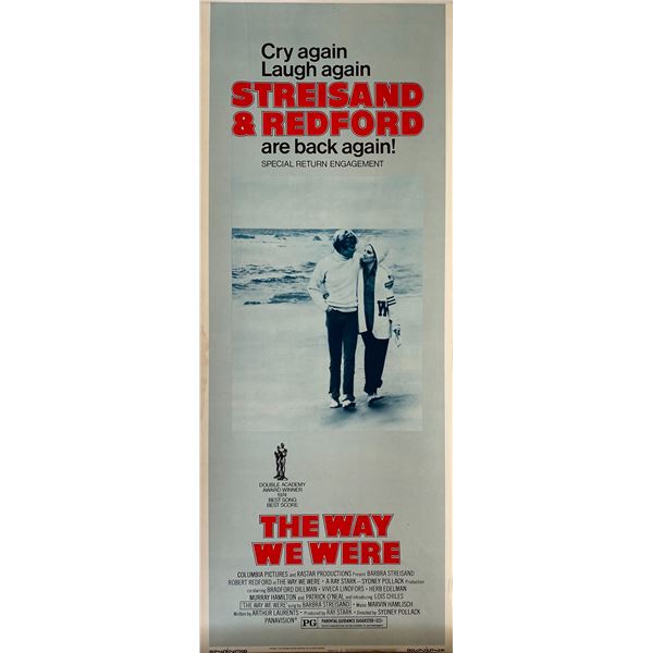The Way We Were 1975 original vintage insert card