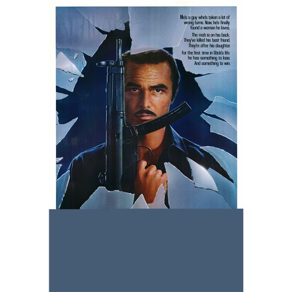 Stick 1985 original vintage one sheet poster