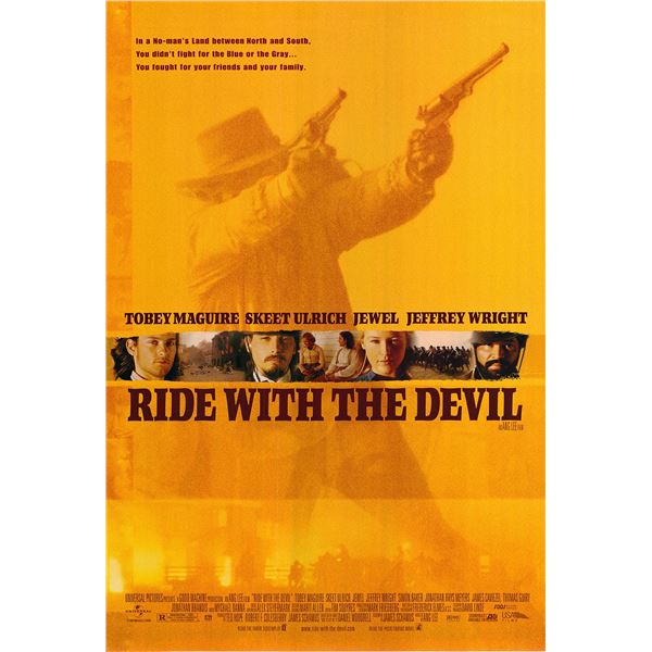 Ride with the Devil 1999 original one sheet movie poster