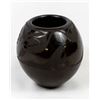 Image 7 : Native American Santa Clara Avanyu Pottery Jar