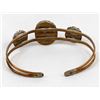 Image 8 : Navajo Sterling and Goldstone Cuff Bracelet