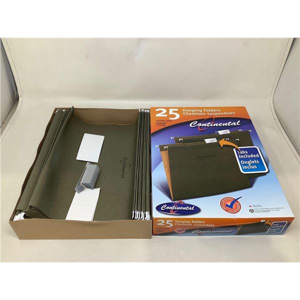 Box of Continental Hanging Folders