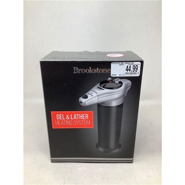 Brookstone Lather & Gel Heated Shaving Cream System