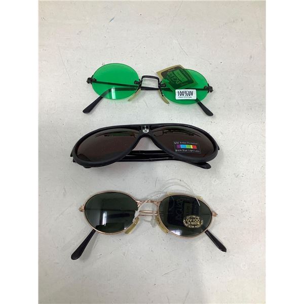 Lot of 3 Assorted Sunglasses