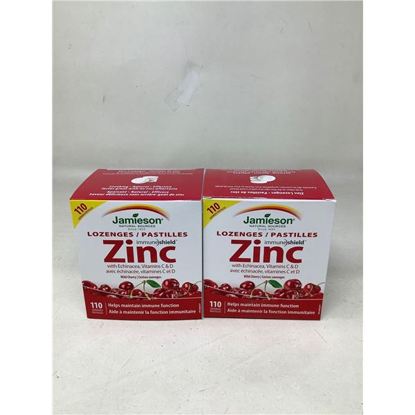 Jamieson Natural Source Zinc Lozenges, Wild Cherry (2 x 110)