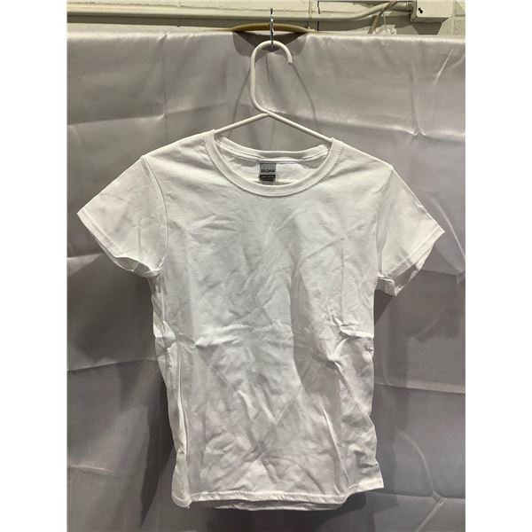 Gildan White Tee Ladies Small