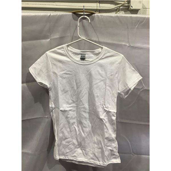 Gildan White Tee Ladies Small