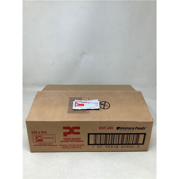 Single Serve Ketchup Packets (500 X 8mL)