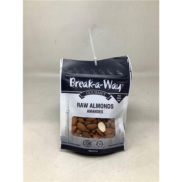 Break-a-Way Raw Almonds ( 6 x 100g)