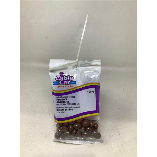 Cable Car Milk Chocolate Covered Peanuts ( 6 x 100g)