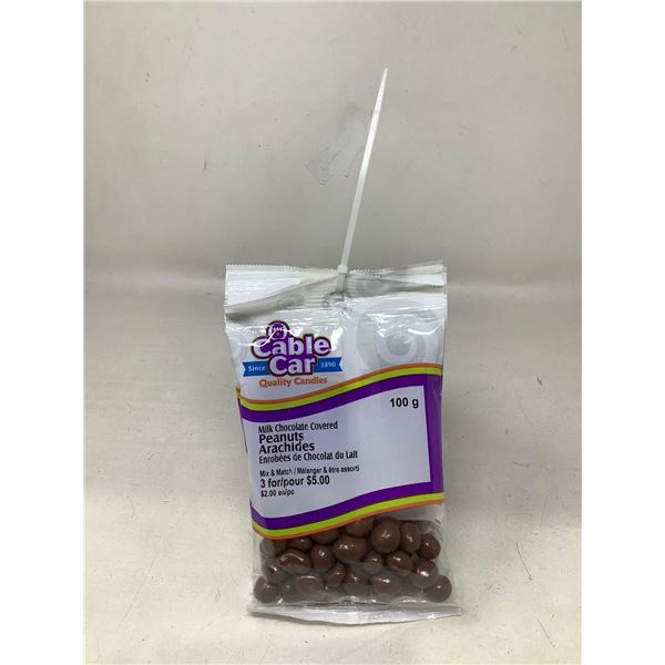 Cable Car Milk Chocolate Covered Peanuts ( 6 x 100g)