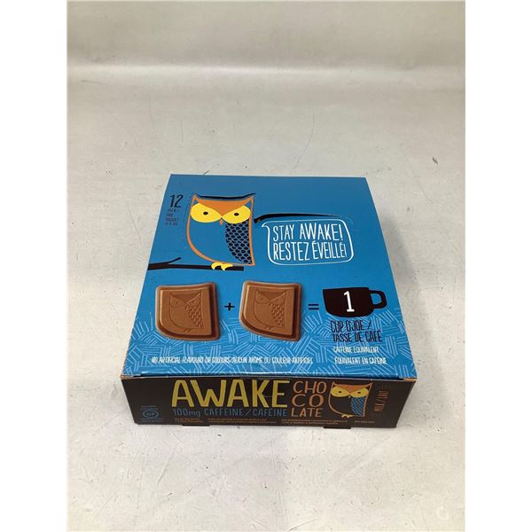 Box of Awake Caffeine Chocolate
