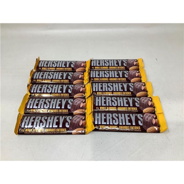 Hersheys Whole Almond Milk Chocolate Cars ( 10 x 43g)