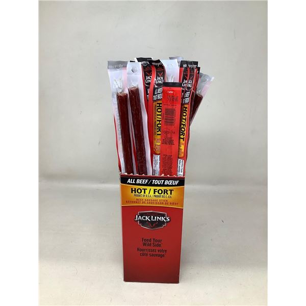 Jack Links All Beef Sausage Stick HOT (x 24)