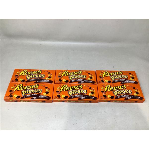 Reese's Pieces Peanut Butter Candy in Hard Shell (6 x 105g)