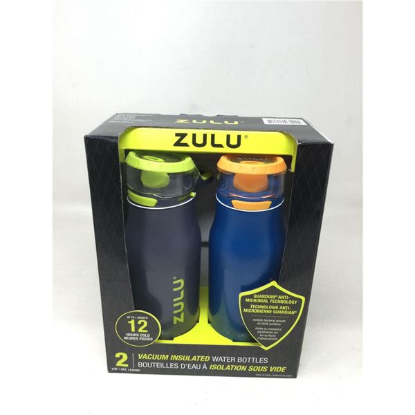 NEW Zulu Vacuum Insulated Water Bottles UP TO 12 HOURS COLD