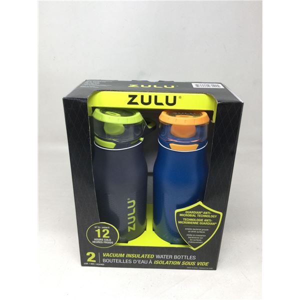 NEW Zulu Vacuum Insulated Water Bottles UP TO 12 HOURS COLD