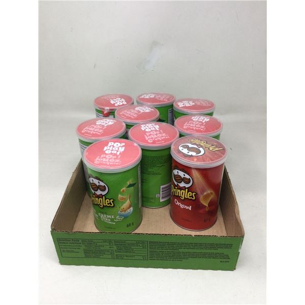 Assorted Lot Of Pringles Chips (9 X 68G)