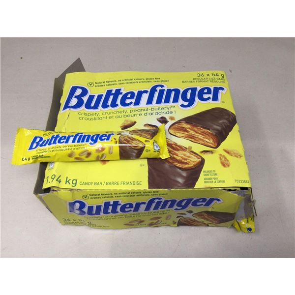Box of Butter Finger Candy Bars