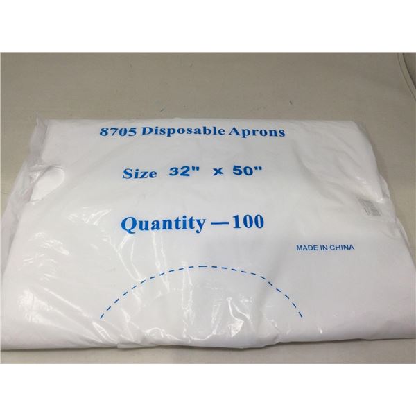 Disposable Aprons (x100)
