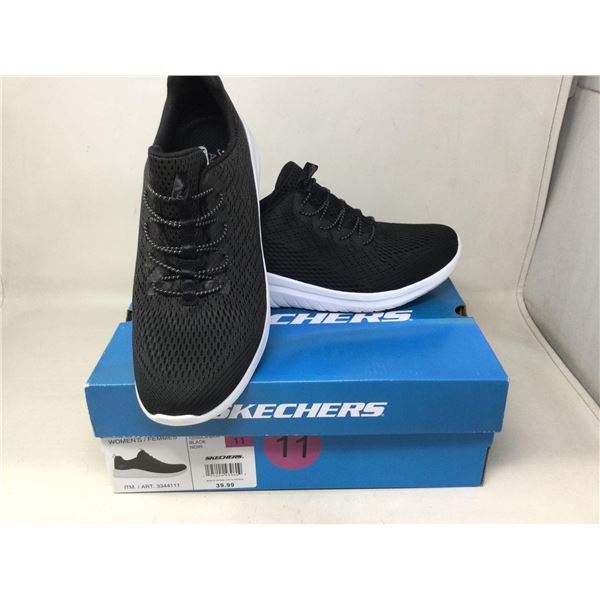 Sketchers Black Running Shoes ( Women's 11)