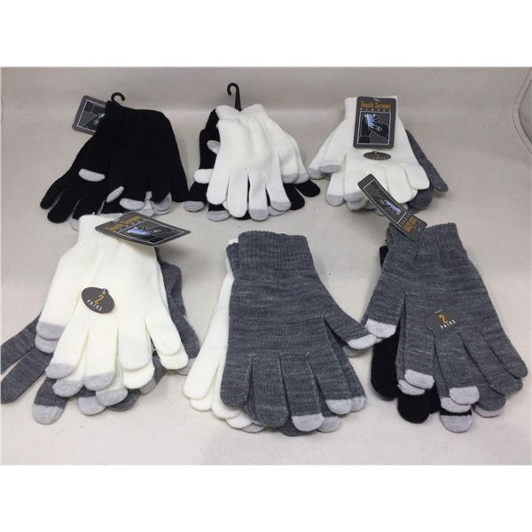 Lot of Assorted Gloves with Phone Screen Touch Finger Tips