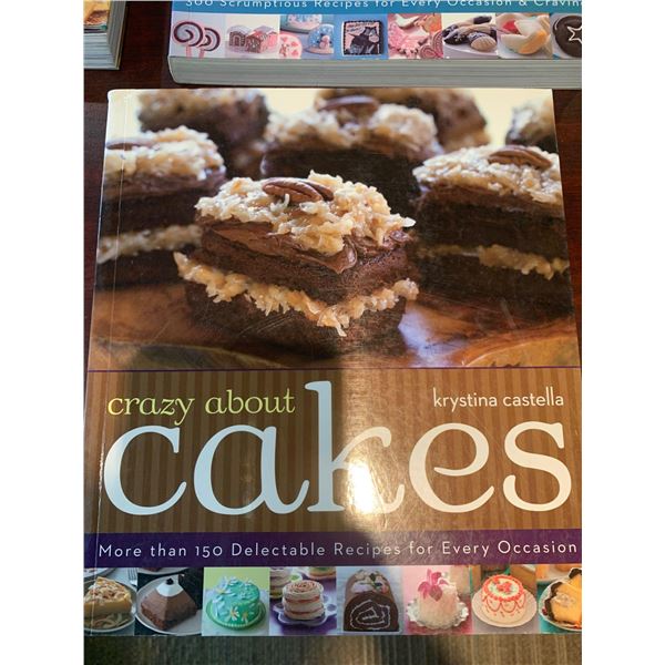 Krystina Castella Crazy About Cakes Recipe Book